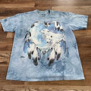 The Mountain wolf dream catcher 2015 tshirt XL